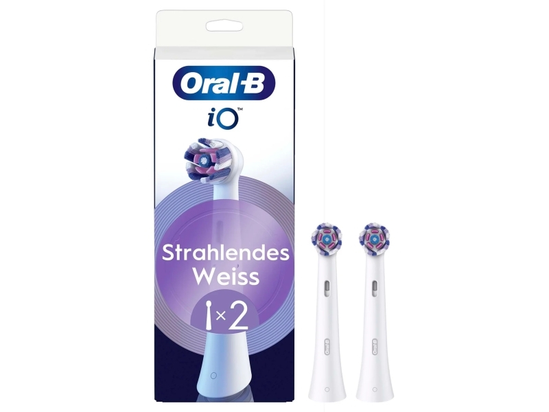 Oral-B 373210, 2 styck, Vit, 3 månad (er), Oral-B | Hälsa - Tandvård - Tandborsthuvuden | GameStuff