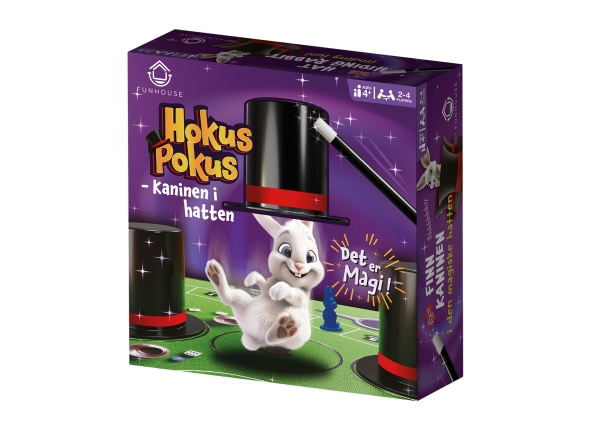 Usorteret Hokus Pokus - Kanin i hatt | N - A | GameStuff