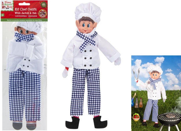 Elf Chef Outfit With Hat