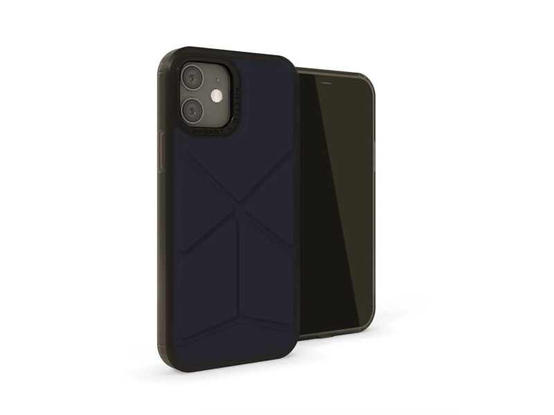 Pipetto P061-113-N, Cover, Apple, Iphone 12 Mini, 13,7 Cm (5.4"), Dunkelblau