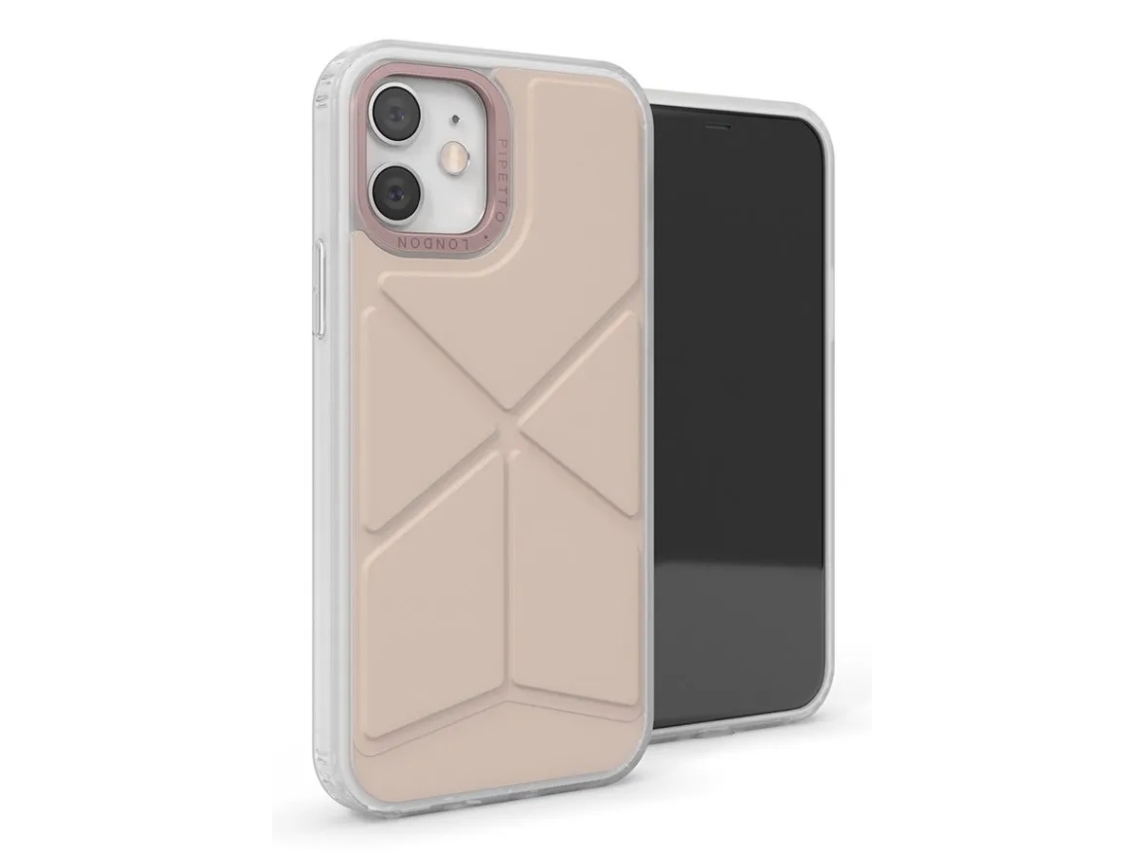 Pipetto P061-112-N, Cover, Apple, Iphone 12 Mini, 13,7 Cm (5.4"), Hellrosa