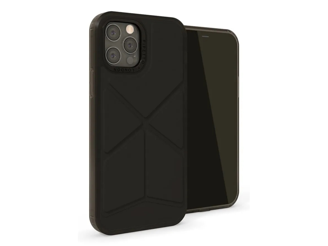 Pipetto P061-49-O, Cover, Apple, Iphone 12, 12 Pro, 15,5 Cm (6.1"), Sort