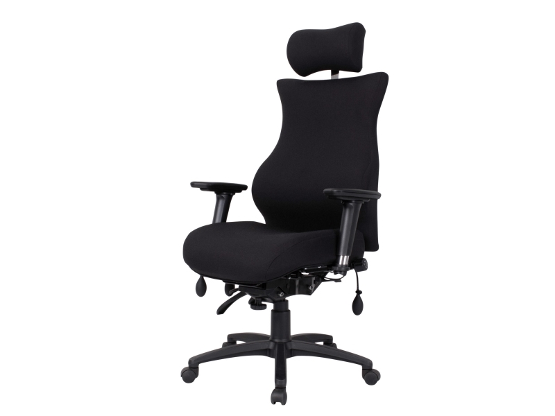 Ortopedisk kontorsstol SD5, svart | Möbler - Stolar & Stolmattor - Kontorsstolar | GameStuff