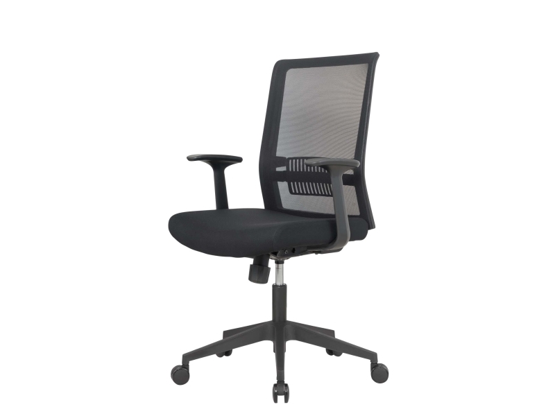 Kontorstol TX Air 3, sort - ekskl. armlæn