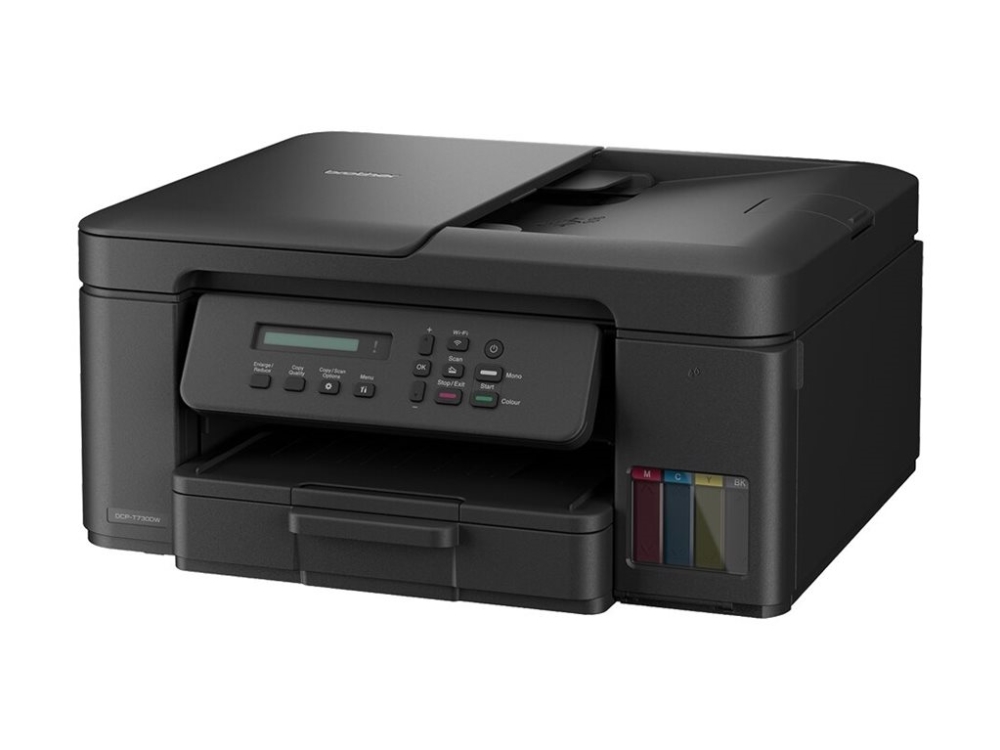 Brother DCP-T730DW - Multifunktionsskrivare - färg - bläckstråle - ITS - A4/Legal (media) - upp till 11 sidor/minut (kopiering) - upp till 16 sidor/minut (utskrift) - 150 ark - USB 2.0, Wi-Fi(n) | Skrivare - Bläckstråle & fotoskrivare - Multifunktionsskrivare | GameStuff