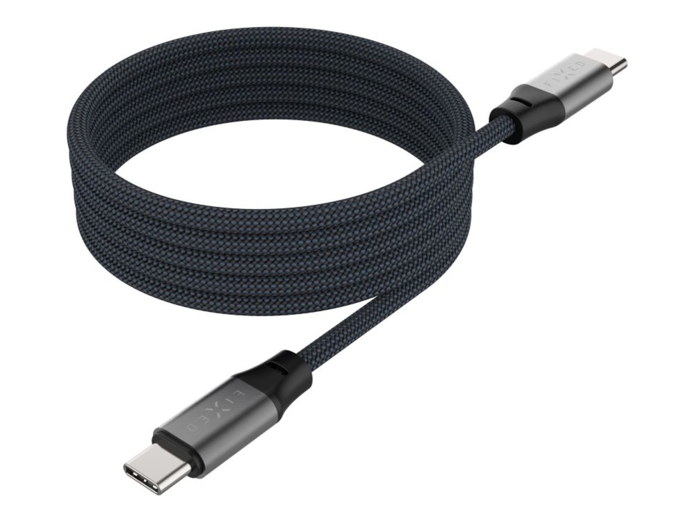 Fixed - Usb-Kabel - 24 Pin Usb-C (Han) Til 24 Pin Usb-C (Han) - Usb 2.0 - 2 M - Op Til 240 W Strømforsyningssupport, Power Delivery 3.1 Support, Magn