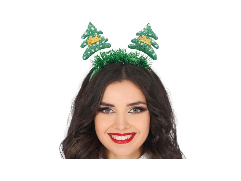 Haarreif Mit Glitzer Für Weihnachtsbaum