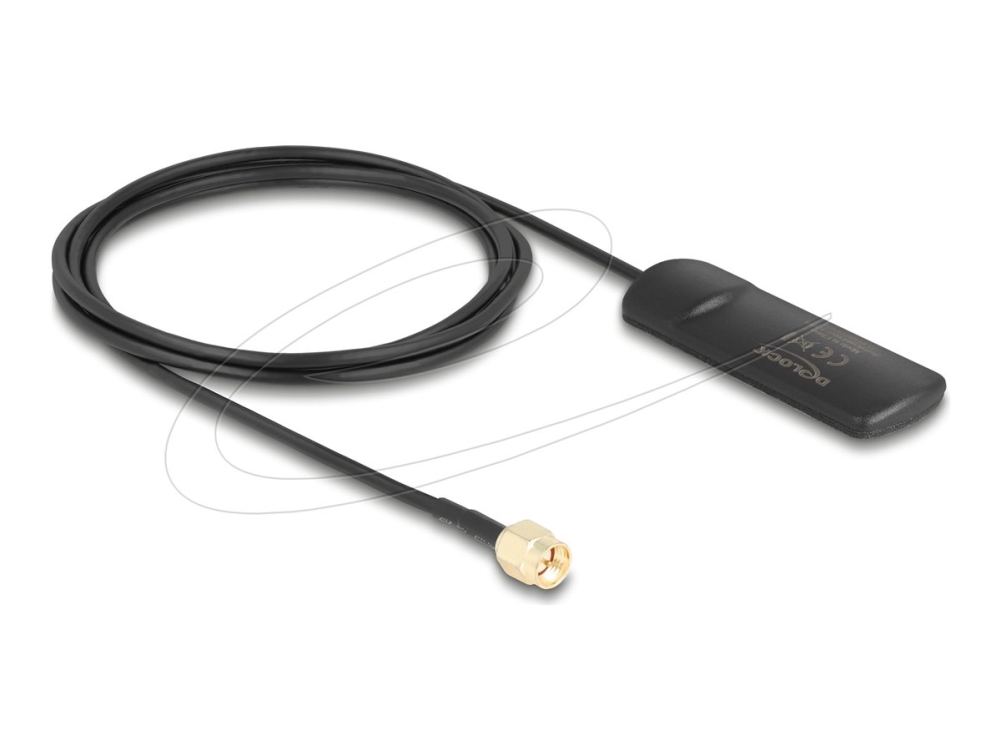 Delock - Antenne - Mobil, Wi-Fi, Bluetooth, Iot - Omni-Directional - Indendørs, Klæbende Montering
