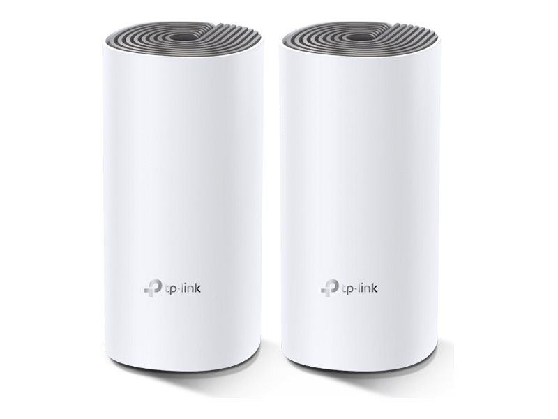 TP-Link Deco E4 - Wifi-system - (3 routers) - mesh - Wi-Fi 5 - Dubbelband (paket om 3) | Datortillbehör - Nätverk - MESH | GameStuff