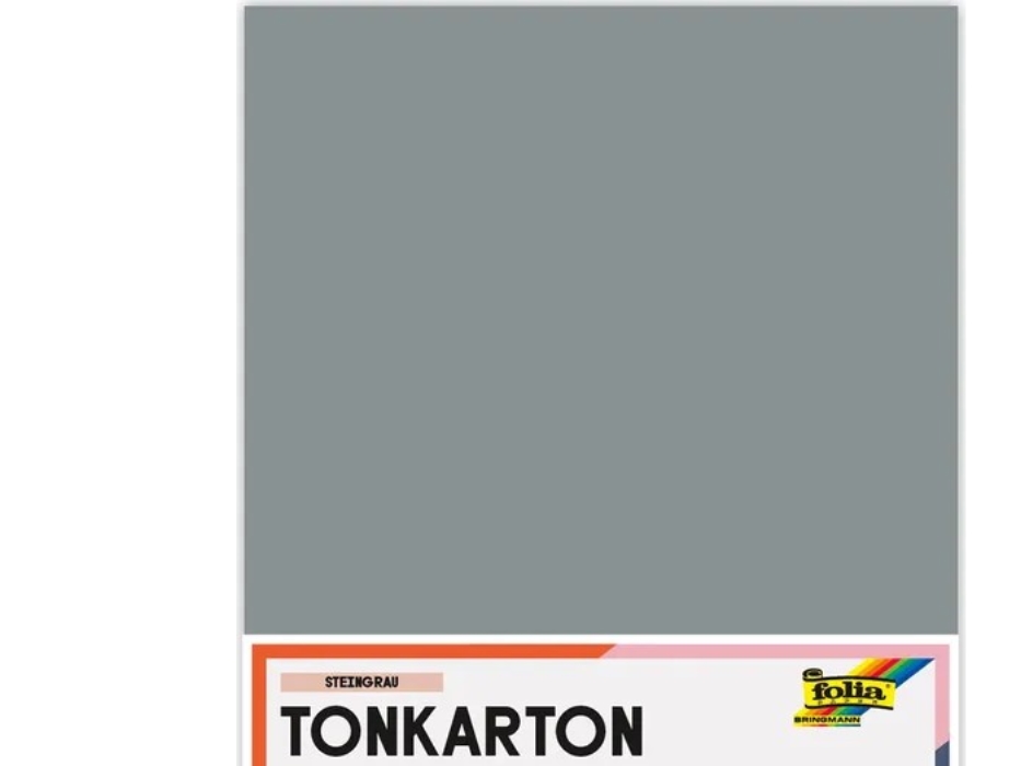 Karton 50X70 Cm 220G 10 Ark Stengrå