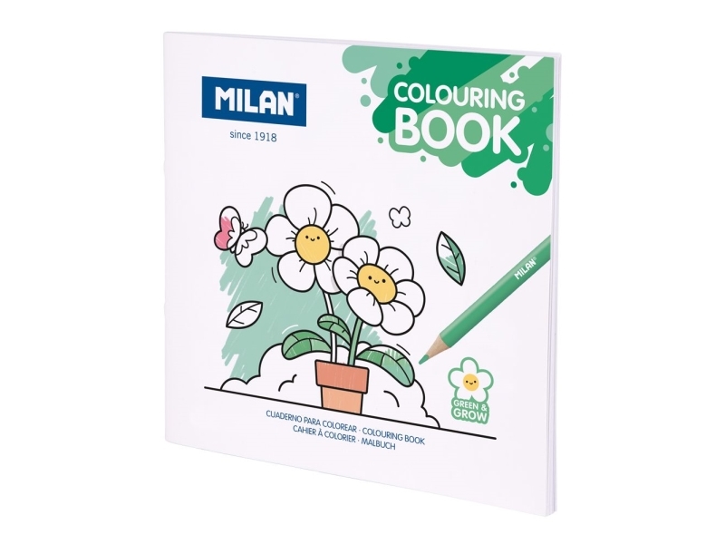 Milan Malbuch Pflanzen
