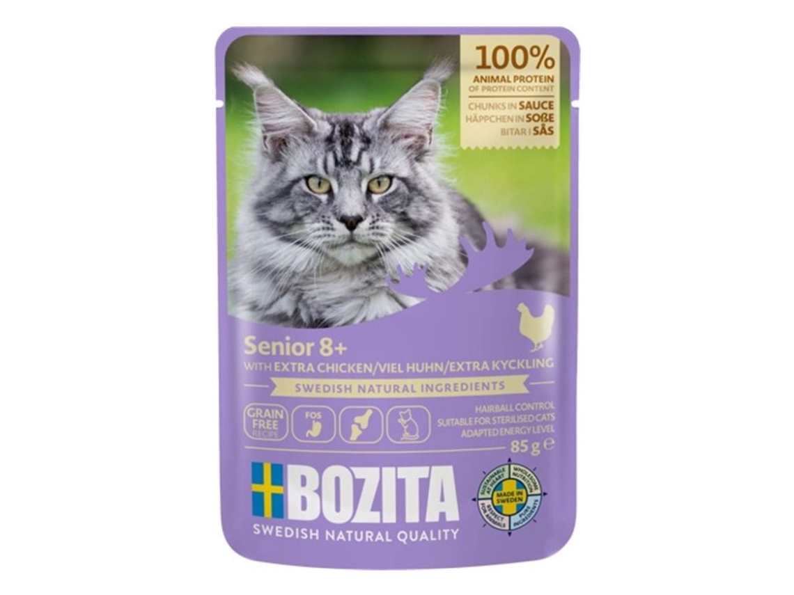 Bozita 3625, Senior, Kana, 85 g, Ei sisällä viljaa