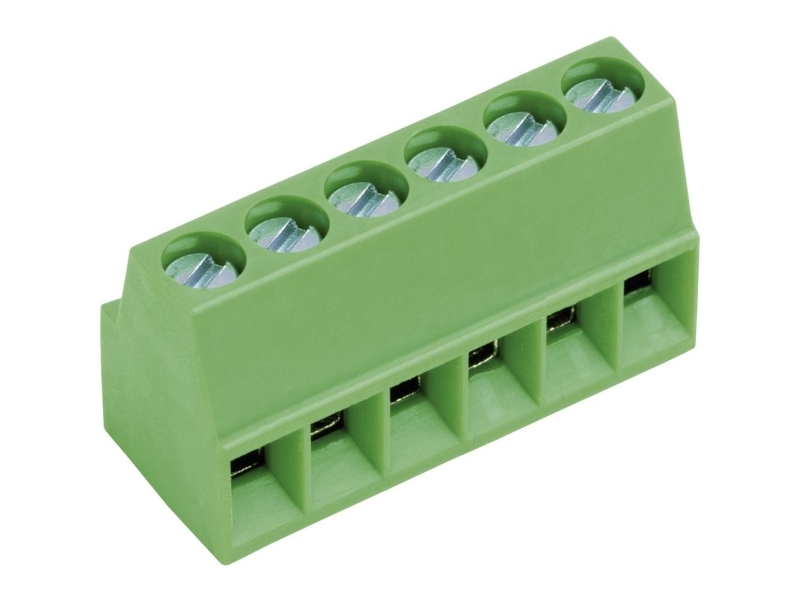 Ptr Hartmann Akz692/10-2.54-V-Grün Schraubklemmenblock 0,75 Mm² Poltal 10 Grün 1 St