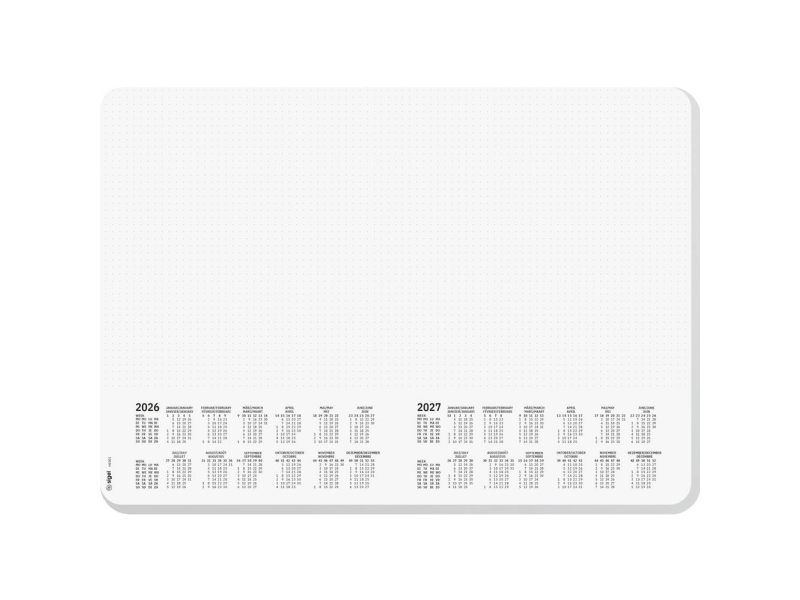 Sigel H6501 Schreibunterlage Papier Punktraster B X H 42 Mm 29.70 Cm 2026 2027 30 (H6501)