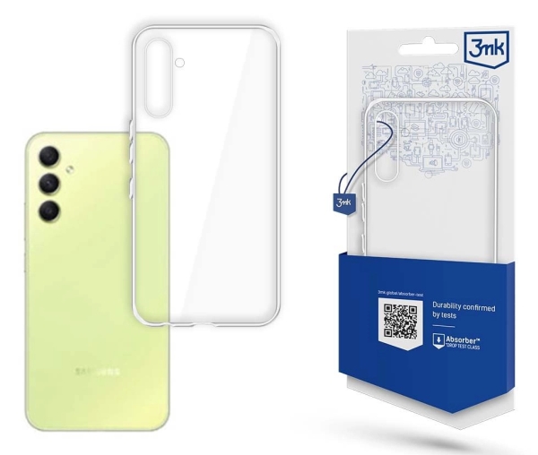 3Mk Clear Case, Cover, Samsung, Galaxy A34 5G, 16,8 Cm (6.6"), Transparent