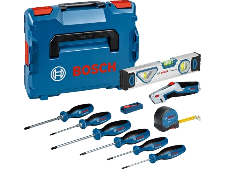 warehouse linden----Schraubendreher- und Handwerkzeug-Set, 19-teilig (blau, L-BOXX 102)