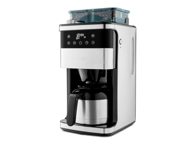 Medion Md 19911 Kaffeemaschine Mit Mahlwerk Edelstahl