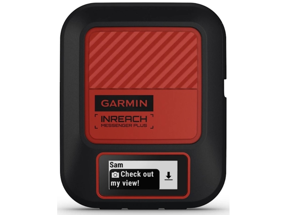 Garmin inReach Messenger Plus, Svart, Röd, Slagtålig, Temperaturbeständig, Vattentålig, IPX7, MIP, 2,74 cm (1.08), 160 x 68 pixlar | Tele & GPS - GPS - GPS | GameStuff
