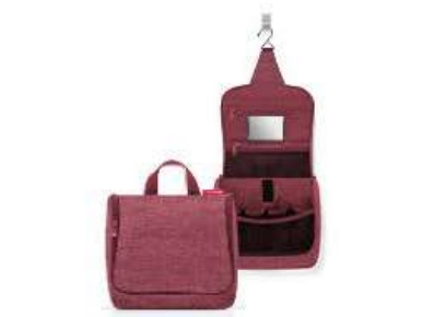 Reisenthel Wh6048, Kulturbeutel, Rot, Polyester, Muster, Reißverschluss, 4 Taschen