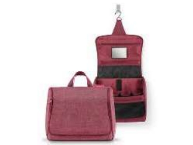 Reisenthel WO7073, Necessär, Polyester, Röd, Mönstrad, Dragkedja, 4 fickor | Elektrisk utrustning - Svartavlor | GameStuff