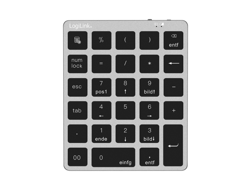 Logilink Id0212, Bluetooth, 28, Laptop/Pc, Grå