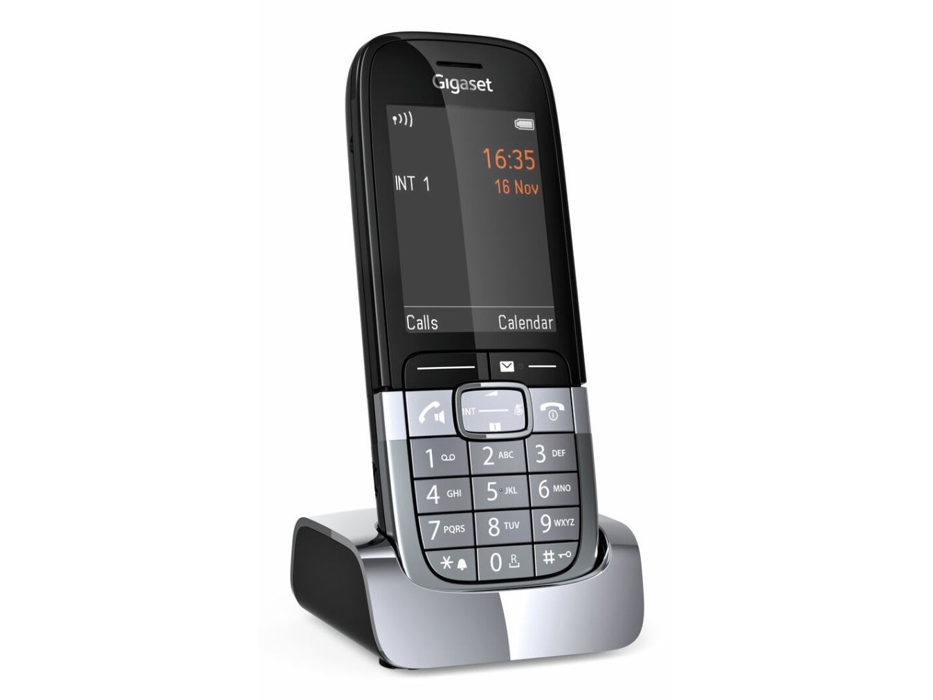 Gigaset SL850H Pro, DECT telefon, Trådløs håndsæt, Højttalertelefon, 500 entries, Nummervisning, Titanium