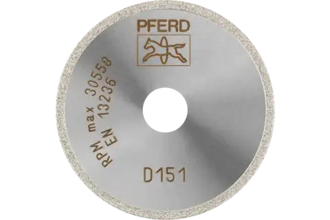Pferd Diamond Cut-Off Wheels Shape 1A1r Gad, Stål