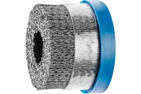 Pferd Composite Disc Brushes Crimped Composite, With Bridle, With Hole, 7,5 Cm, 1 Stk