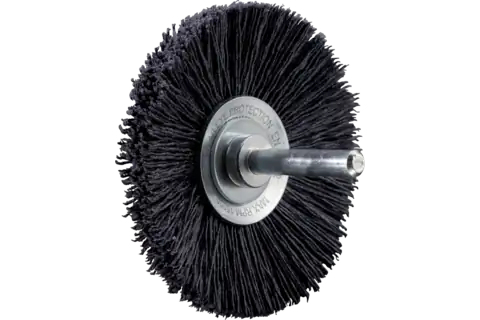 Pferd Bevel Brushes With Backwards Shank, Stål