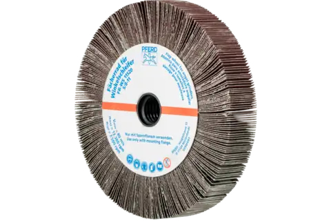 Pferd Unmounted Flap Wheels For Angle Grinders, 2 Stk