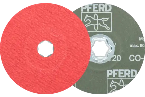 Pferd Combiclick Fibre Discs, 12,5 Cm, 5 Stk
