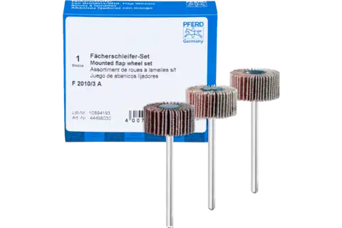 Pferd Mounted Flap Wheel Set, Pferd