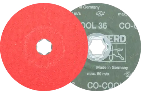Pferd Combiclick Fibre Discs, 12,5 Cm, 5 Stk