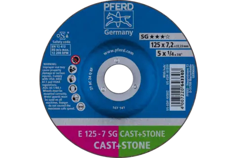Pferd Grinding Wheels Sg Cast+Stone, 2 Stk