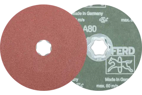 Pferd Combiclick Fibre Discs, 12,5 Cm, 10 Stück(E)