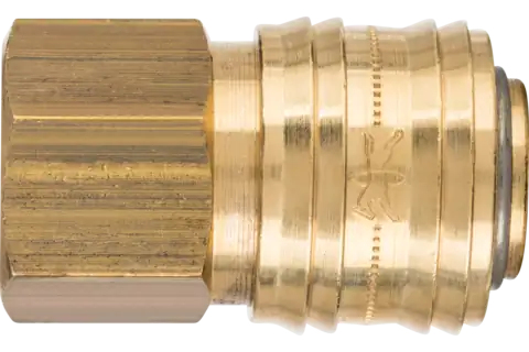 Pferd Self-Closing Valve Couplings With Female Thread Vki 1/4, 1 Stk