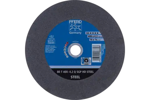 Pferd Stationary Cut-Off Wheels Sgp Hd Steel, Stål, 10 Stk
