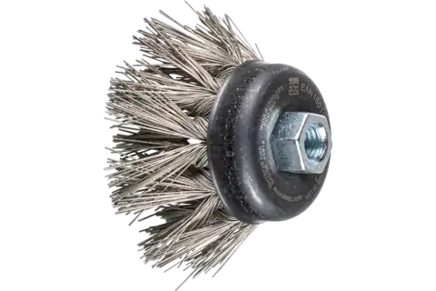Pferd Threaded Cup Brushes, Knotted Dia, 6,5 Cm, 1 Stk