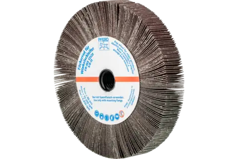 Pferd Unmounted Flap Wheels For Angle Grinders, 2 Stk