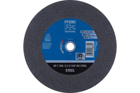Pferd Stationary Cut-Off Wheels Sgp Hd Steel, Stål, 5 Stk