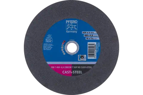 Pferd Stationary Cut-Off Wheels Zirkon Sgp Hd Cast+Steel, 10 Stk