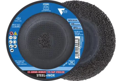 Pferd Cc-Grind Robust Sgp Steelox, 11,5 Cm, 10 Stück(E)