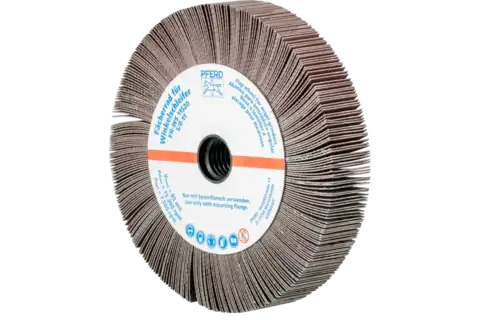 Pferd Unmounted Flap Wheels For Angle Grinders, 2 Stk