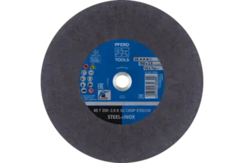 Pferd Cut-Off Wheels For Chopsaws (Chopsaw) Sg Chop Steelox, 35 Cm, 10 Stk