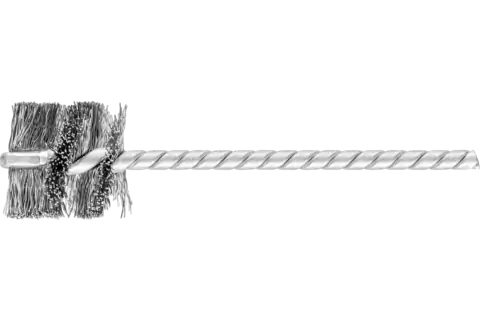 Pferd Tube Brushes, Shank-Mounted, 2,2 Cm, 10 Stk