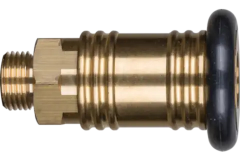 Pferd Self-Closing Valve Couplings With Male Thread Vka 1/2 Nw12, 1 Stk