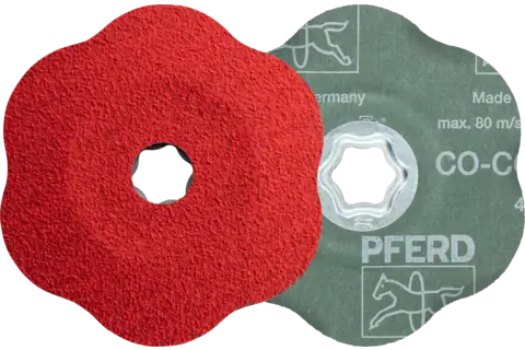 Pferd Combiclick Fibre Discs Contour, 12,5 Cm, 25 Stück(E)