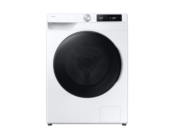 Samsung WD90DG6B85BEU4, Frontmatad, Fristående, Vit, Vänster, Svart, Svart