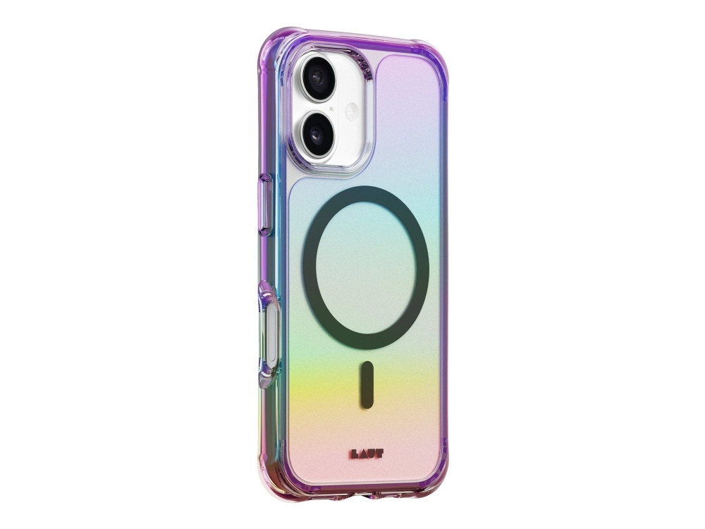 Laut Aero Holo - Bagcover Til Mobiltelefon - Magsafe-Kompatibilitet - Polycarbonat, Termoplastisk Polyurethan (Tpu) - Holo Midnat - Til Apple Iphone