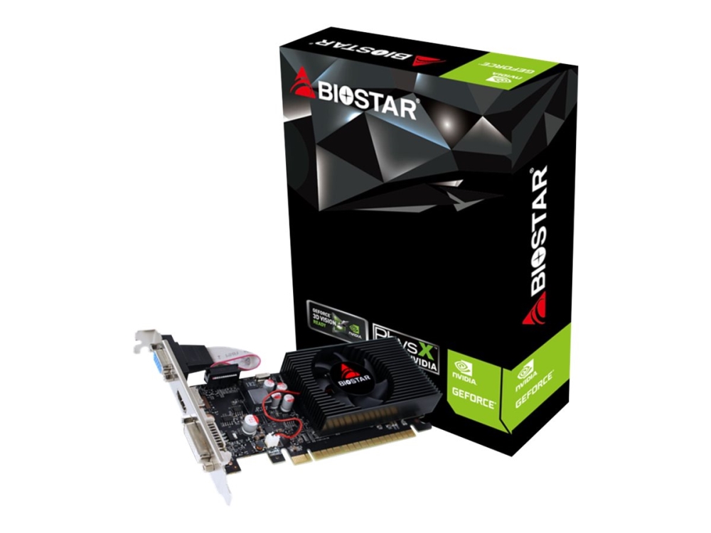 Grafikkarte Biostar Geforce Gt 730 2Gb Ddr3 (Vn7313thx1-Tbarl-Bs2)